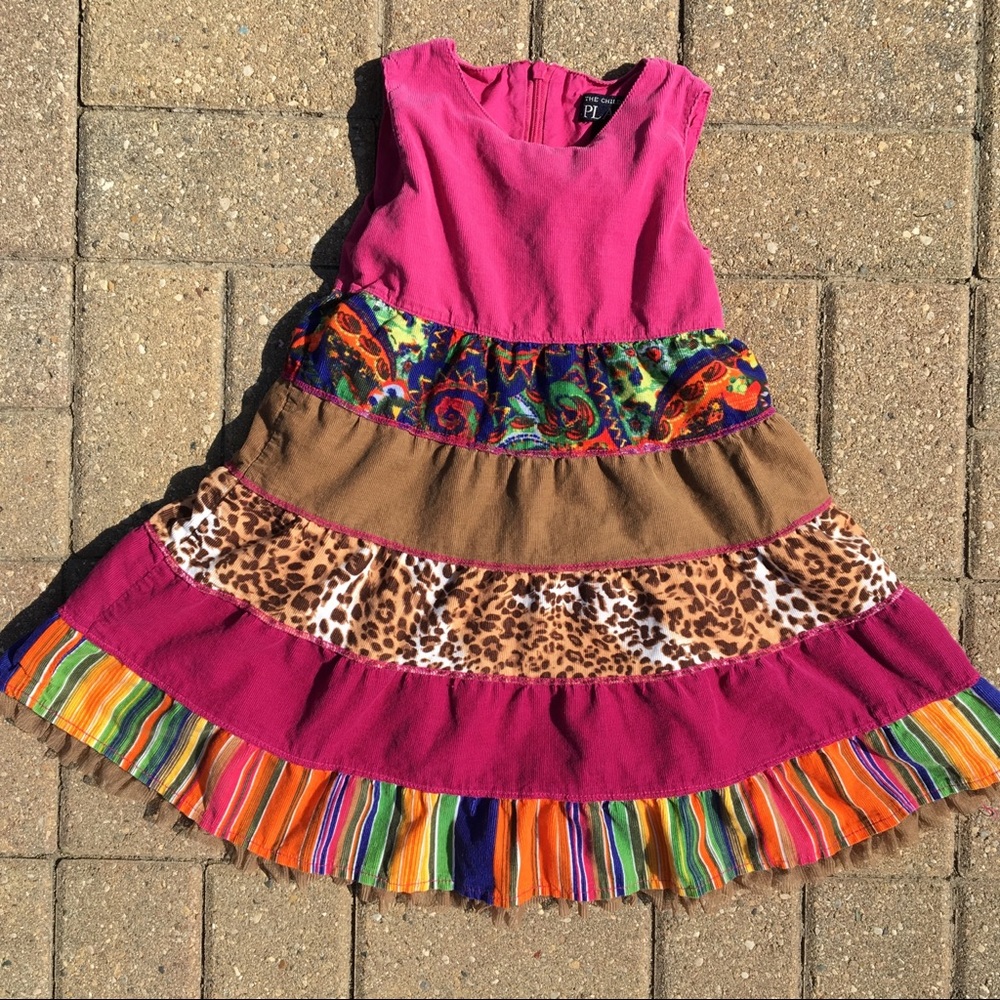 Colorful 3T Girls Dress The Children’s Place